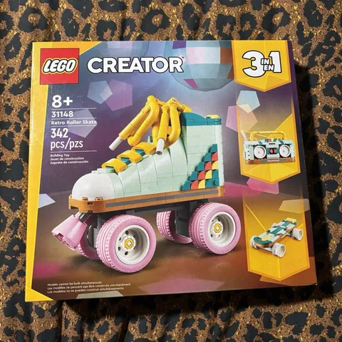 LEGO Creator 3-in-1 Retro Roller Skate Set 31148 - BRAND NEW