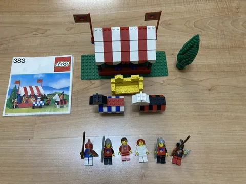 Lego vintage castle 383 Knight's Tournament complete with instructions