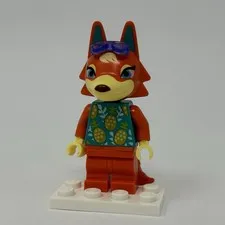 Lego Audie Minifigure Fox Sunglasses 77052 Concert Animal Crossing ACNH ani012