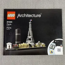 LEGO Architecture Paris France 21044 Instruction Manual (No Blocks Included)