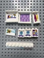 LEGO Friends 41317 Sunshine Catamaran Parts Lot of 8 Replacement Panel Slope