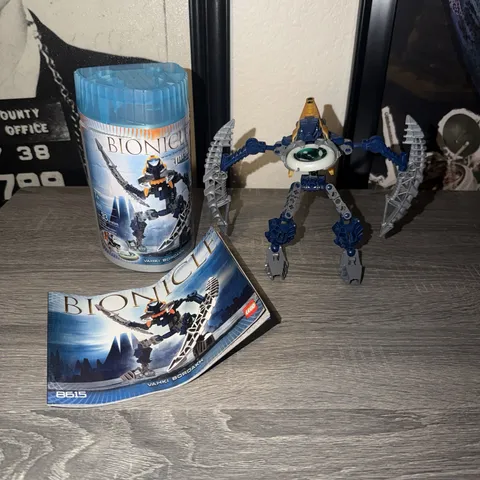 Lego Bionicle Vahki Bordakh 8615 Limited Edition Set! 99% Complete!