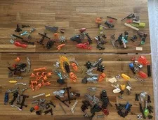 LEGO BIONICLE Hero Factory Bulk Lot of 200 Parts Pieces 1 LB SEE PICTURES AS IS!