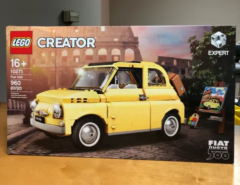 Lego Creator Expert Fiat 500 - 10271 (Retired) never opened box has slight damag