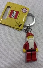NEW Lego Classic SANTA CLAUS Key Chain 850150 Keychain YELLOW TAG