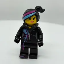 LEGO Wyldstyle Minifigure The LEGO Movie 2 Black Outfit Ponytail Hair
