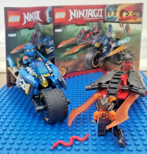 LEGO NINJAGO 70622 Desert Lightning Rare Retired 99% Complete Building Set