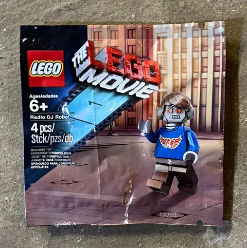 LEGO The LEGO Movie Radio DJ Robot Minifigure Polybag 4pcs 5002203