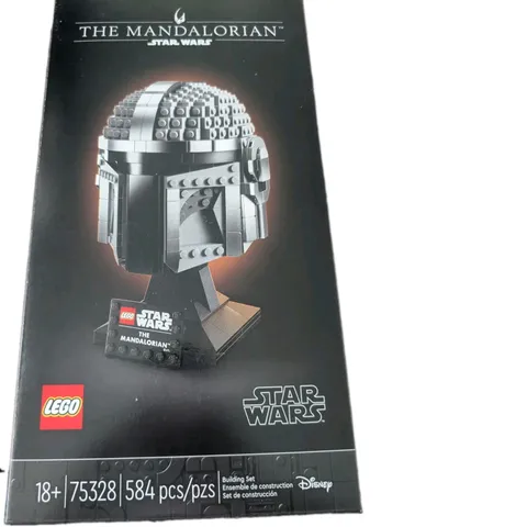 LEGO Star Wars Mandalorian Helmet Collection 75328 584pcs 18+ Display Stand