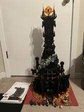 LEGO Icons Lord of the Rings Set Barad-Dur 10333 Used w/figures and 40693 set