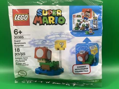 LEGO Super Mario 30385 Super Mushroom Surprise Polybag *NEW* Sealed