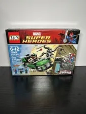 LEGO Super Heroes Marvel SPIDER-MAN SPIDER-CYCLE CHASE VENOM 76004 Sealed NIB