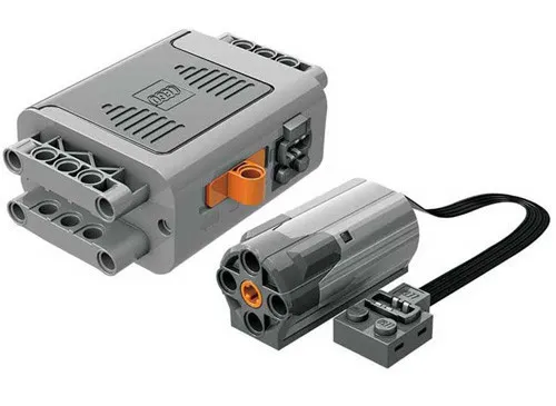 LEGO Power Functions M-Motor + Battery Box  (technic,AA,8881,8883,car,truck,ev3)