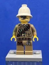 Major Quinton Steele mof004 - LEGO Monster Fighters Used Minifigure