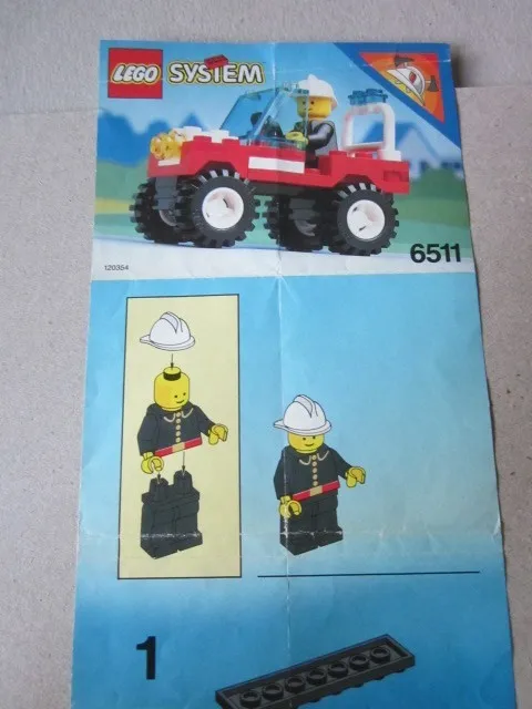 Lego Building Instructions Instruction System 6511