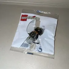 New Lego System UFO Alien Minifigure Keychain