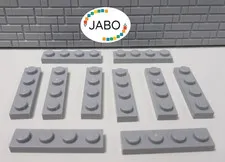 (J7/4/3) LEGO 10x3710 Plate Flat 1x4 New Light Gray