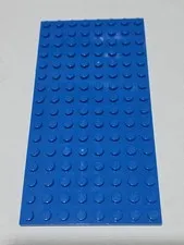 LEGO Plate Blue ● 8 X 16 ● # 92438 ● QTY 1