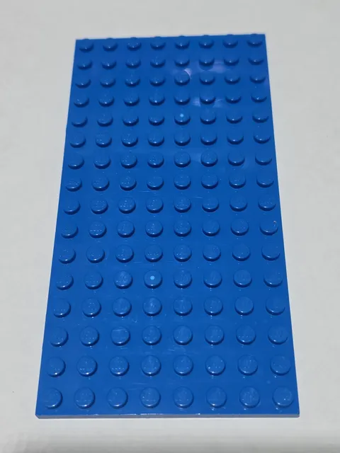 LEGO Plate Blue ● 8 X 16 ● # 92438 ● QTY 1