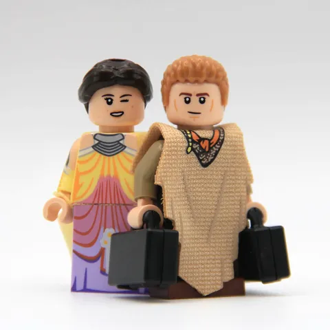 LEGO Star Wars Anakin Padme Minifigures Episode 2 Rais Custom Light LC BDM GCC