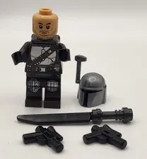 LEGO Star Wars Din Djarin Minifig  (sw1212) With All Weapons And Accessories