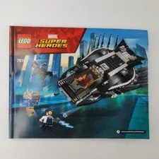 LEGO Marvel Super Heroes Black Panther 76100 Instructions Only Book Manual