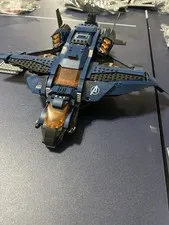 lego marvel the avengers quinjet Missing Pieces No Minifigures