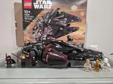 LEGO Star Wars 75389 The Dark Falcon Complete w/ Box & Instructions 6 Minifigs