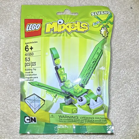 LEGO Mixels Series 6 Slusho 41550 Complete Set 53 pcs Age 6+ Foil Pack