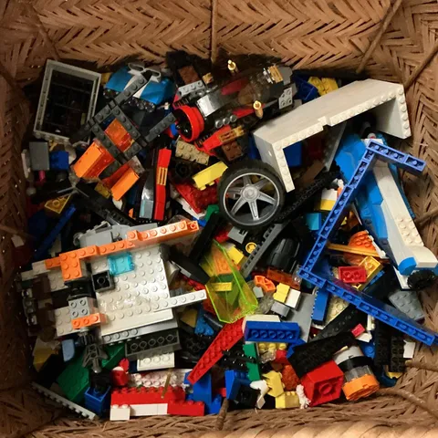 LEGO Bricks & Pieces Bulk Lot Multicolor Plastic Parts Assorted Mixed