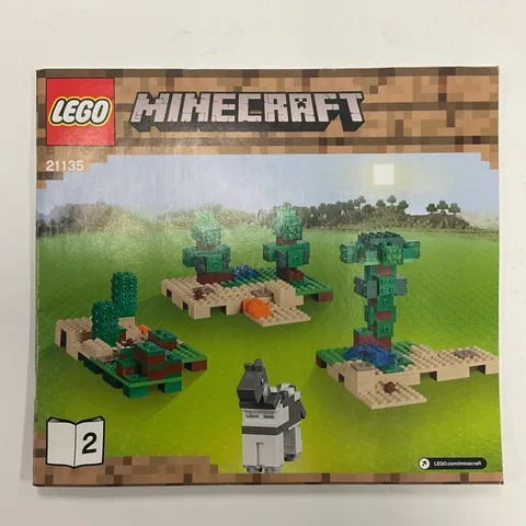 Lego Minecraft 21135 - Instruction Manual Only