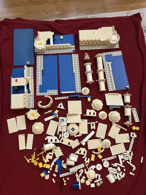 Lego Sculptures Taj Mahal Set 10189