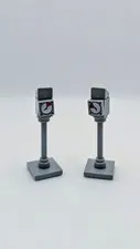 LEGO ® 2x parking meter parking machine city street parking accessories used original