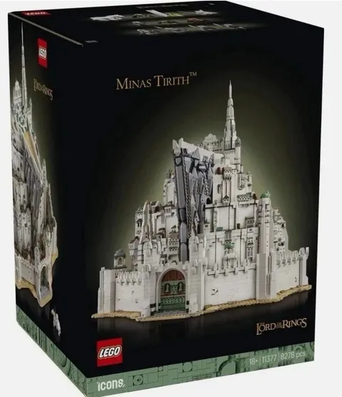 LEGO 11377 Lord of the Ring: Minas Tirith BUILD ONLY w/statues! No Minifigures
