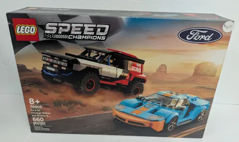 LEGO Speed Champions 76905 Ford GT Heritage Edition and Bronco R Set