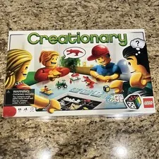 LEGO Games 3844 Creationary Board Game Complete Set 338 pcs Box