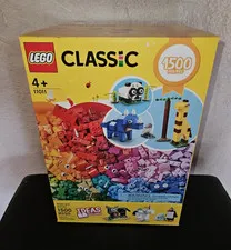 LEGO Classic Bricks and Animals 11011 Building Set, 1500 Pieces, Age 4+