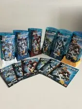 LEGO BIONICLE Barraki 2007 Lot With Canisters And Instructions