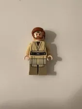 LEGO Minifigure Obi-Wan Kenobi (Headset) Star Wars 75135 sw0704 R arm crack