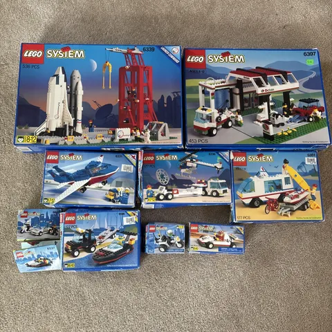 Vintage Lego System Sets Lot INCOMPLETE? READ AS IS
