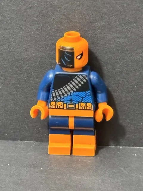 Lego Deathstroke Minifigure Batman Superheroes Harbor Pursuit 76034 sh194 Sh0194