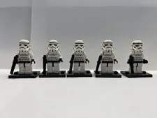 LEGO Minifigure Stormtrooper sw0036b Sw0036a Star Wars Lot of 5