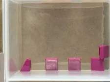 LEGO Parts - Magenta Slope 30 1 x 1 x 2/3 - No 54200 - QTY 5