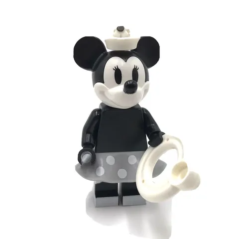 LEGO Vintage Minnie Mouse minifigure CMF Series Disney 2 71024 Steamboat