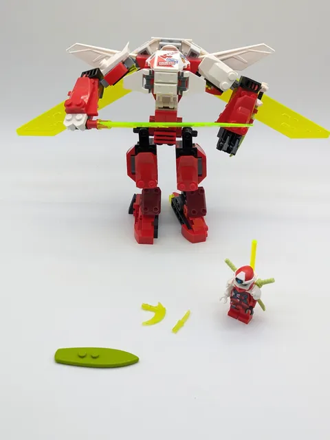 LEGO Ninjago #71707 - Kai's Mech Jet - Incomplete, No Box/Manual