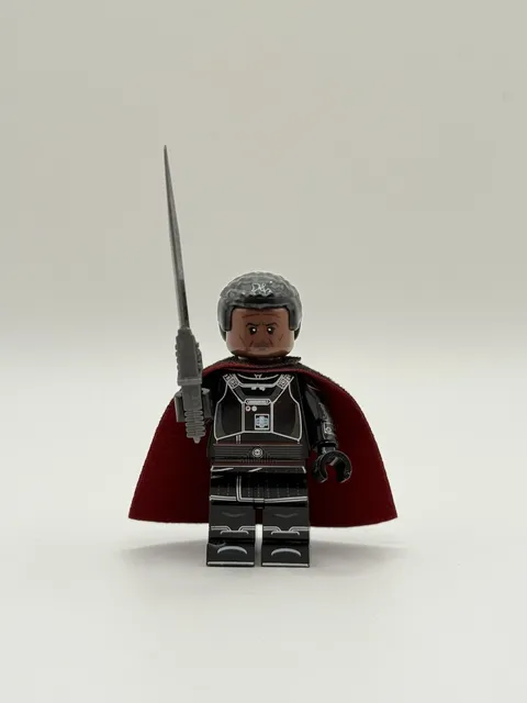 Custom LEGO Moff Gideon Minifigure Star Wars Mandalorian with Darksaber