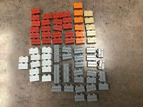 Lego assorted wall bricks lot