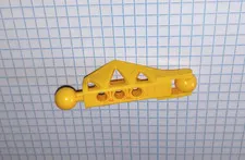 1 Lego 45749 Yellow Bionicle Lower Leg Section Rahkshi type Genuine Retired