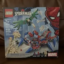 LEGO 76114 Spider-Man's Spider Crawler Retired Spider-Man 2099 Complete