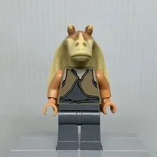 LEGO Star Wars sw0301 Jar Jar Binks Printed Head Minifigure 75080 9499 7929